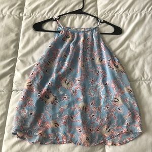 Loose Halter Neck Tank Top